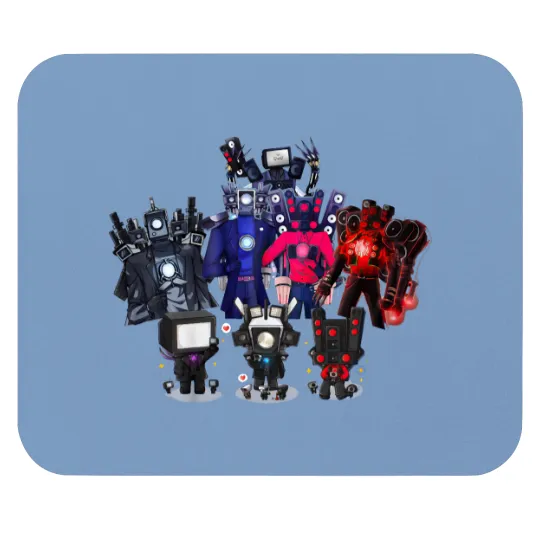 Discover Skibidi Team Mouse Pads