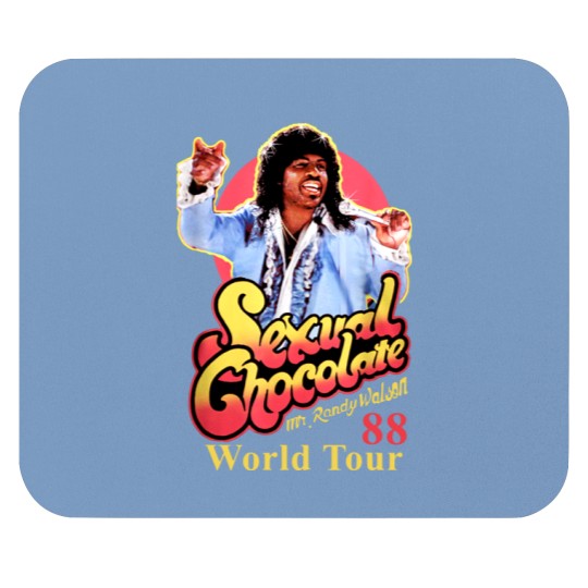 Discover Sexual Chocolate 88' World Tour Mr Randy Watson Eddie Murphy Movie Mouse Pads