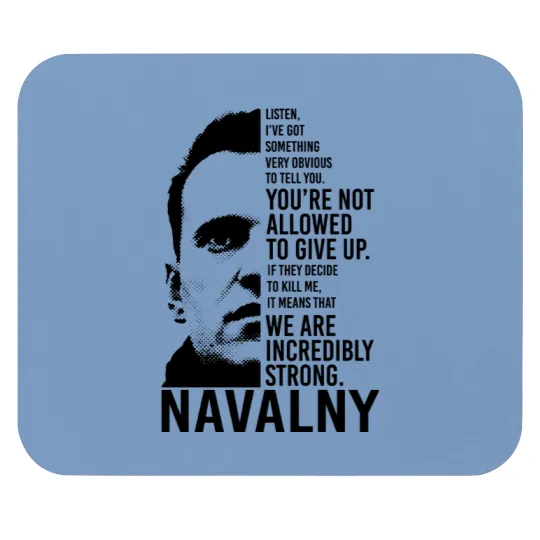 Discover Alexei Navalny Mouse Pads, RIP Alexei Navalny 1976-2024 Mouse Pads