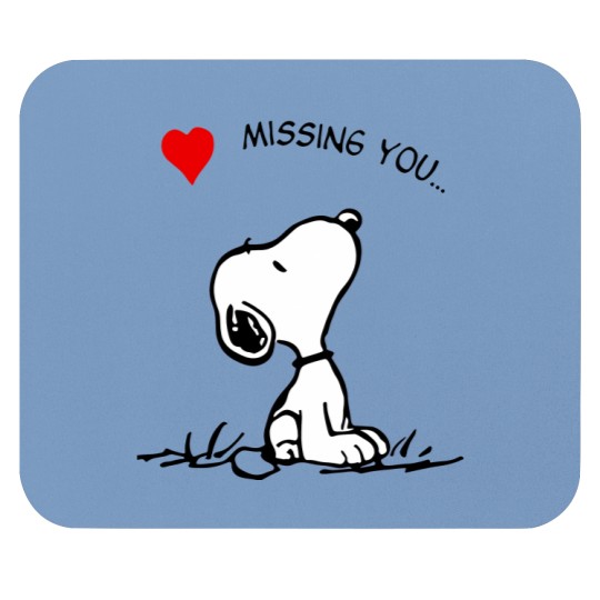 Discover Snoopy Valentine's Day Love Mouse Pads