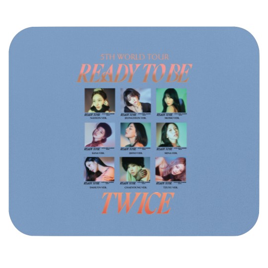 Discover Twice Ready To Be Mouse Pads, Twice 12th Album Mouse Pads