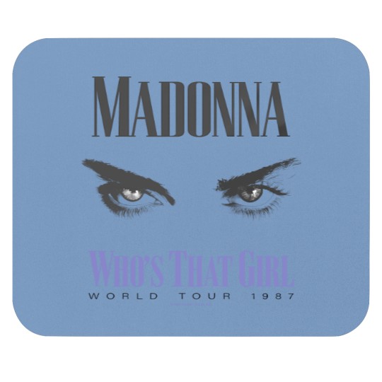 Discover 1987 Vintage Madonna Who's That Girl Tour Mouse Pads