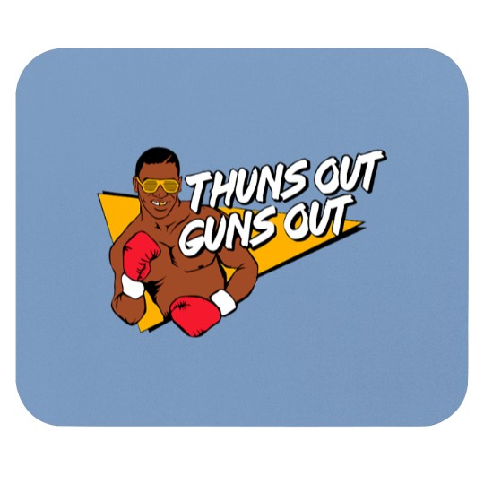 Discover Mike Tyson Thuns Out s Out Mouse Pads