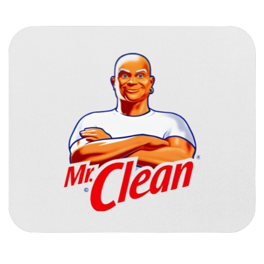 Discover Mr Clean Logo Cleaning Product Fan Mouse Pads