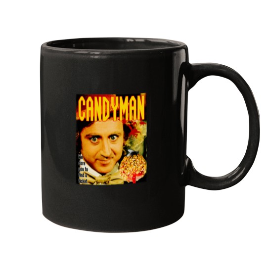 Discover Willy Wonka Candyman Mugs
