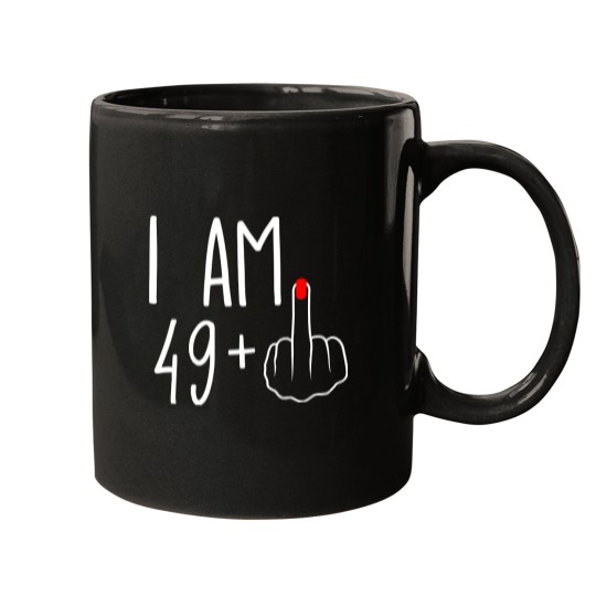 Discover 50th BirthdayVintage 50th Birthday I Am 49 Plus 1 Mugs