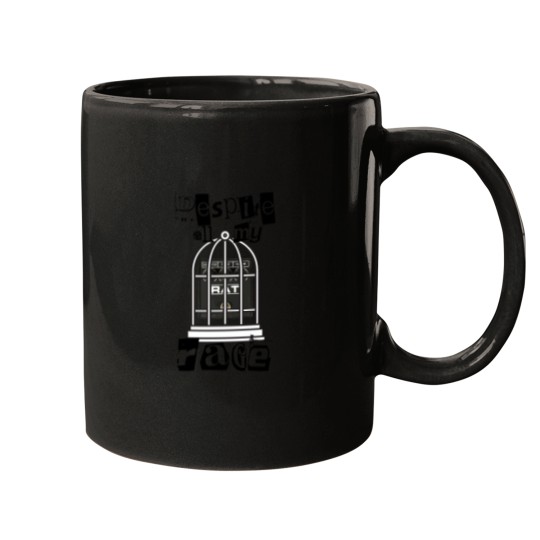 Discover Pro Co Rat in a Cage Mugs