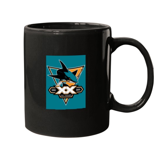 Discover 20th anniversary logo Mugs