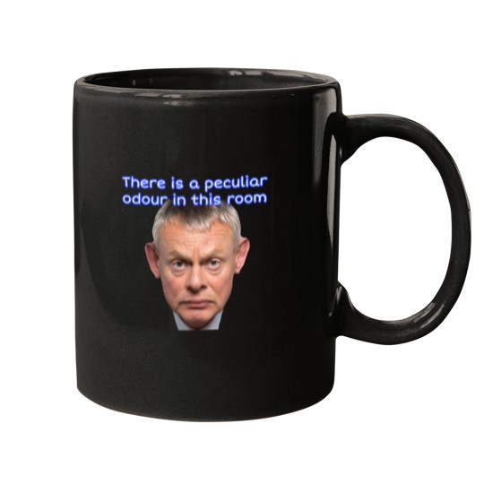 Discover Doc Martin there is a peculiar odour Mugs
