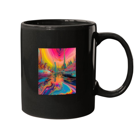 Discover s ParadiseCanvas Print Mugs