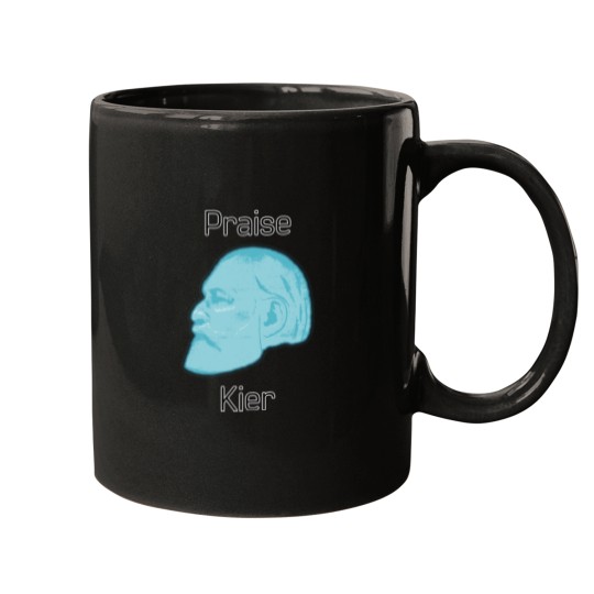 Discover Severance - Praise Kier - With Kier's Face Sticker Mugs