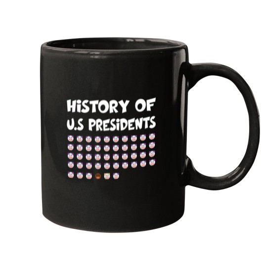 Discover History Of US Presidents Active Mugs