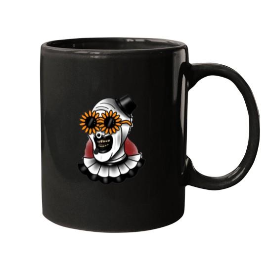 Discover Art The Clown Terrifier 2 Sunflower Sunglasses Active Mugs