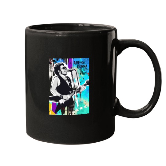 Discover Lenny Kravitz pop art Mugs