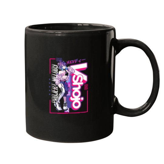 Discover VSHOJO PROJEKT MELODY ARTWORK Mugs
