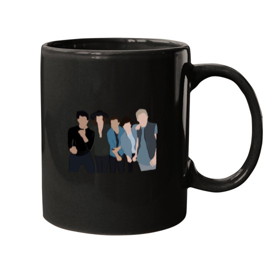 Discover one direction outline Mugs