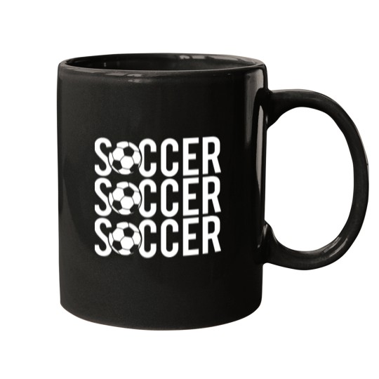 Discover Soccer Soccer Soccer Mugs