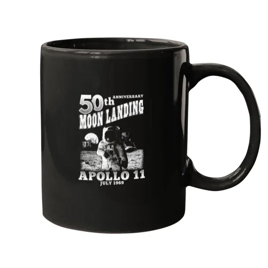 Discover 50th Anniversary Moon Landing Apollo 11 July 21 1969 Mugs