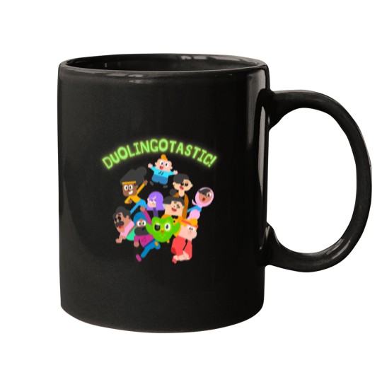 Discover Duolingo funny, Duolingo characters Mugs