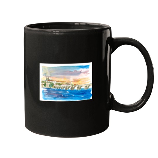 Discover Charles Bridge And Prague Castle View with Hradcin Mugs