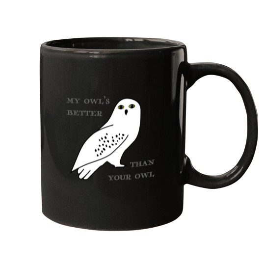 Discover My owl_s better than your owl17 Mugs