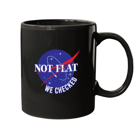 Discover NASA Not Flat We Checked Mugs