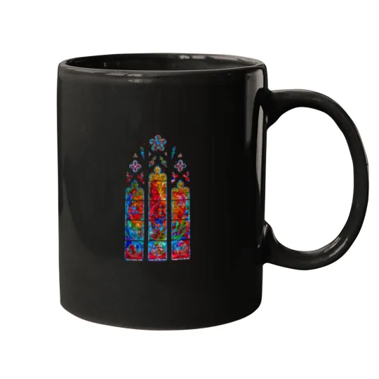 Discover Washington National Cathedral Stained Glass Window Mugs