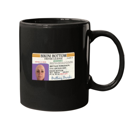 Discover Brittany Broski Bikini Bottom License Mugs