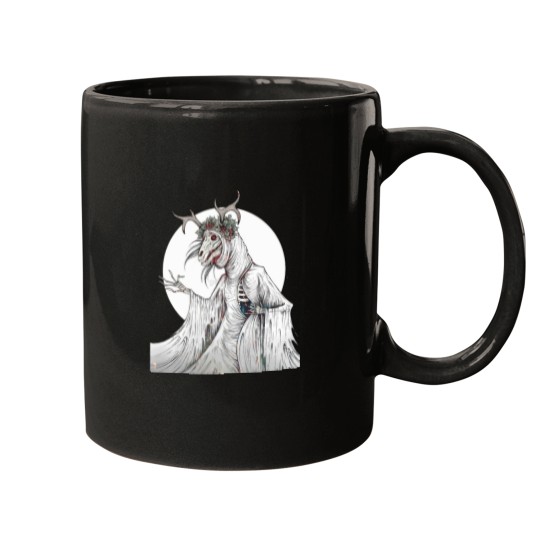 Discover Mari Lwyd Mugs, Mari Lwyd Mugs