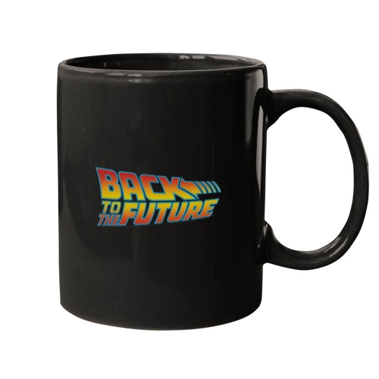 Discover Back to the Future Logo Mugs