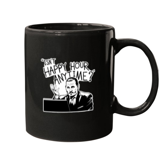 Discover Isnt Happy Hour Anytime Mugs