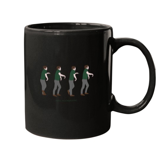 Discover New Girl - Panic Moonwalking Mugs