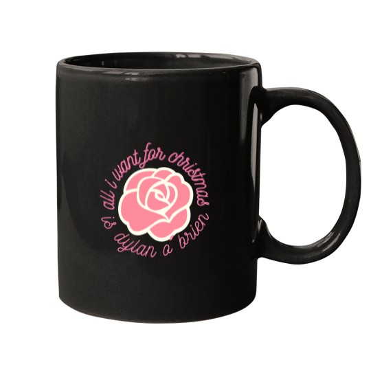 Discover all i want for christmas is dylan o brien Mugs
