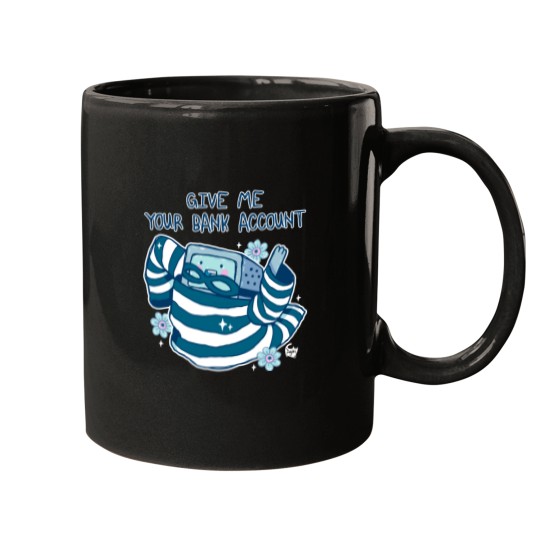 Discover BMO - Give Me Your Bank Account ! Mugs