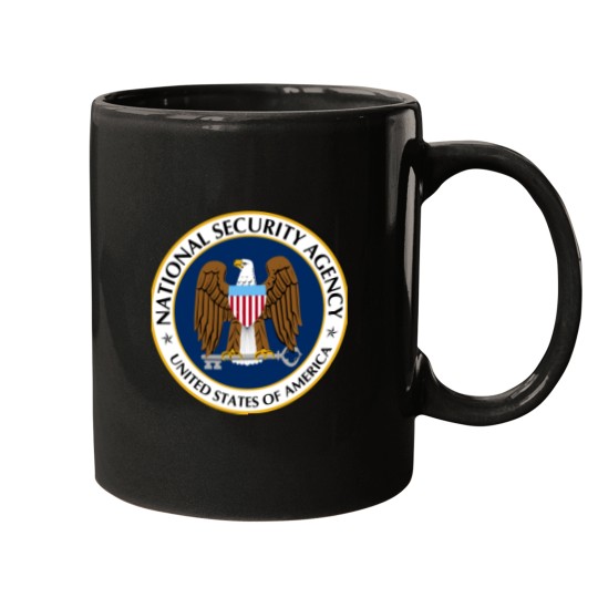 Discover National Security Agency Emblem Mugs