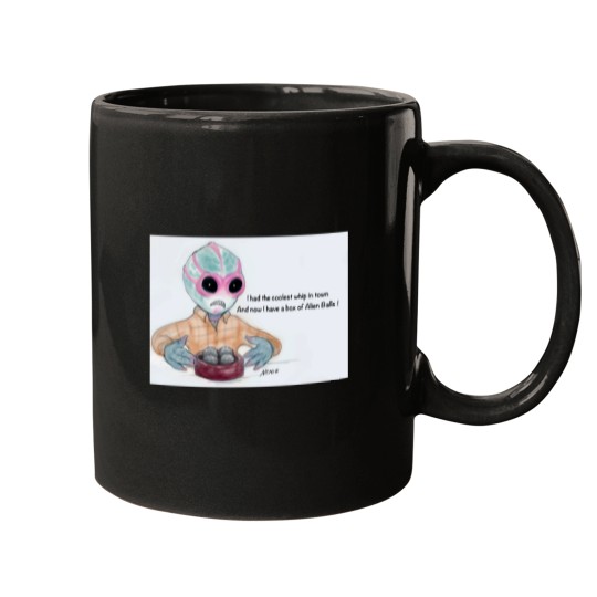 Discover Resident Alien Balls Mugs