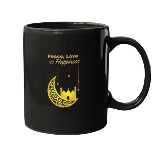 Discover Islam-Religion of Peace, Love and Happiness Mugs