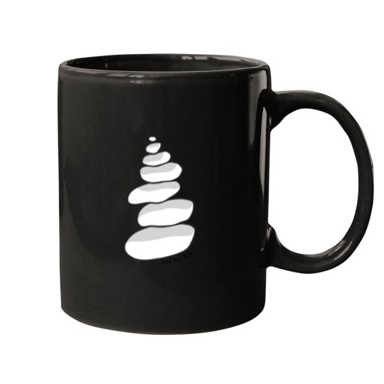 Discover Find Your Path Rock Stack Cairn Mugs