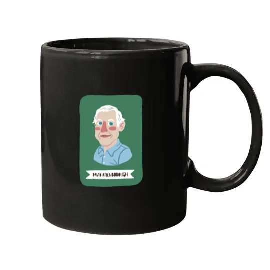 Discover David Attenborough-D Mugs
