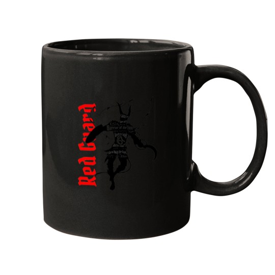 Discover Gloomhaven Jaws of the Lion Red Guard Silhouette Mugs