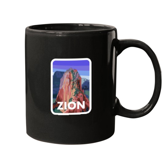 Discover Angels Landing-Zion National Park Mugs