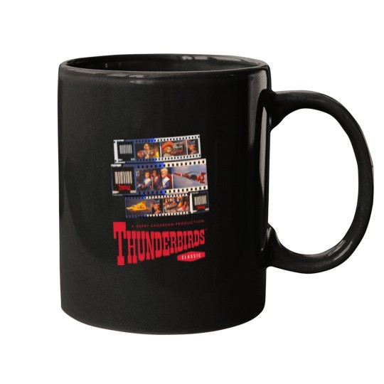 Discover Thunderbirds Figures Officially Licensed Fan Art Mugs