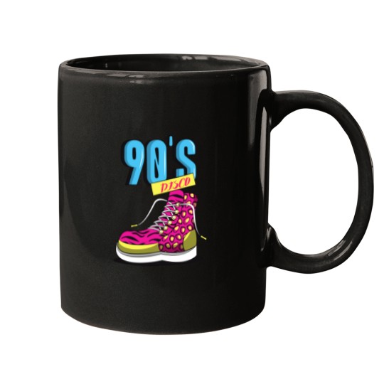Discover 90s Disco Mugs, Gift 90s Disco Mugs