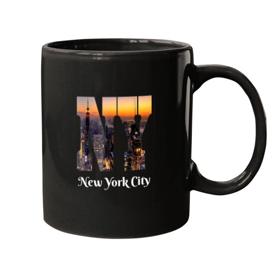 Discover new york city iconic skyline Mugs