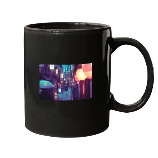 Discover Kyoto Ponto Cho photography Mugs