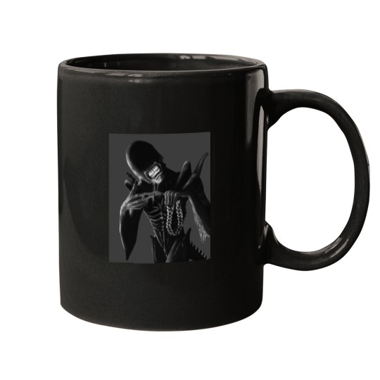 Discover ATLien (MONO) Graphic Mugs