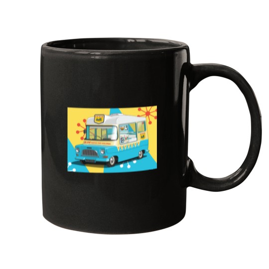 Discover 1960s Walls ice cream van Mugs