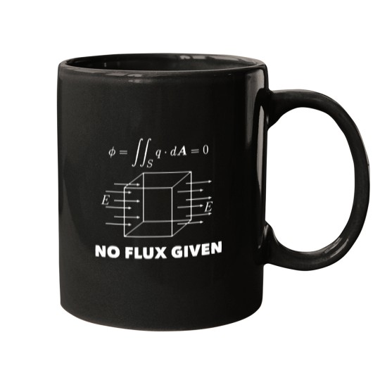 Discover no flux given physics science Mugs