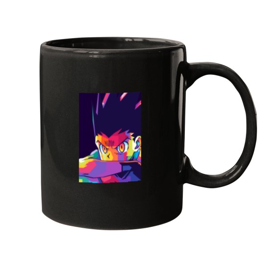 Discover Gon Freecs Pop Art Mugs