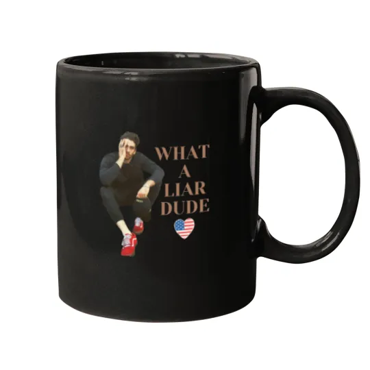 Discover Hasanabi Hasan Piker What a Liar Dude Twitch Meme Mugs